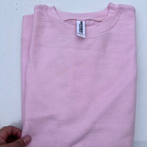 Pink crewneck/sweatshirt